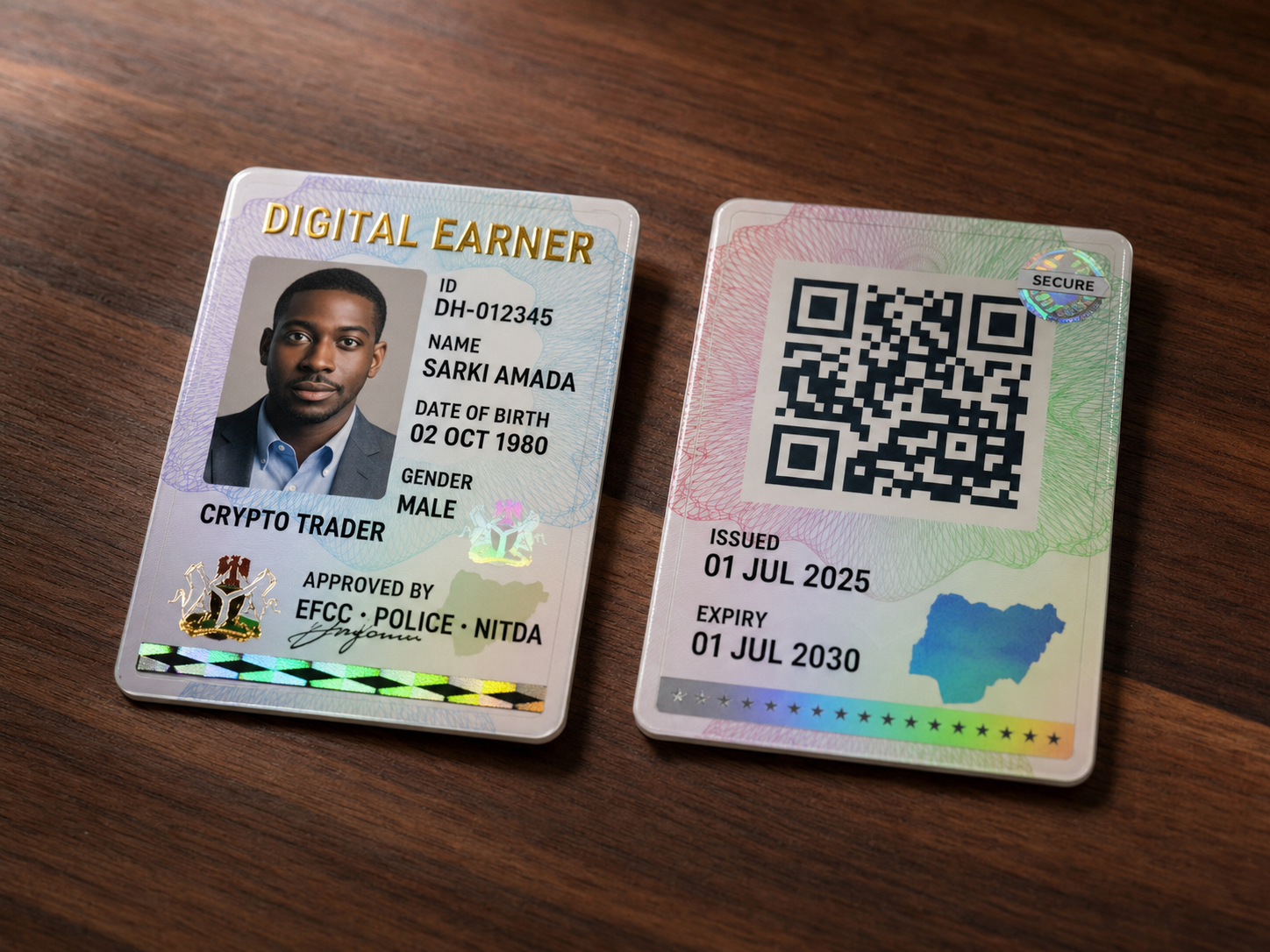 Digital Earner ID cards